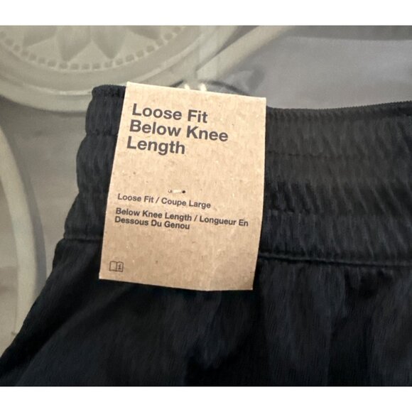 Nike Dri-Fit Mens Loose Fit Below Knee Length Black Athletic Shorts Size L - Picture 4 of 7